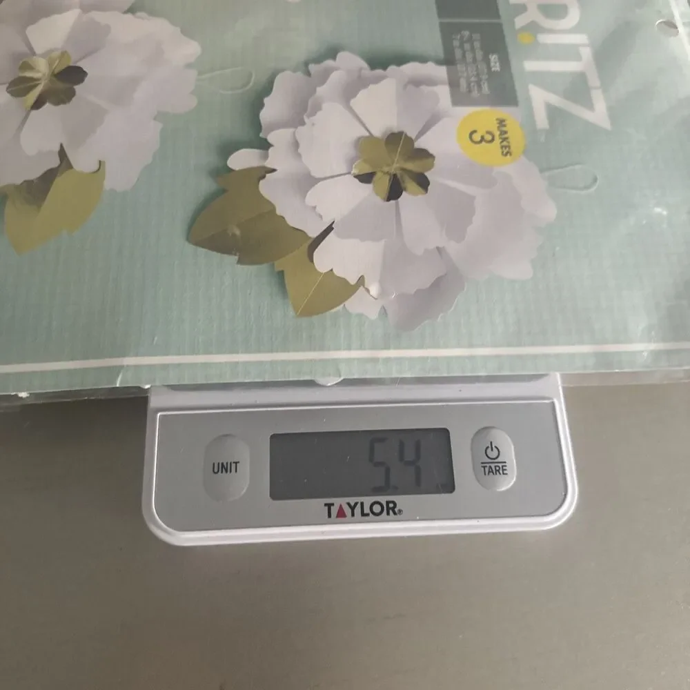 Target Spritz 3D Paper Flower Hanging Decorations In Package Size 11”x9.25”